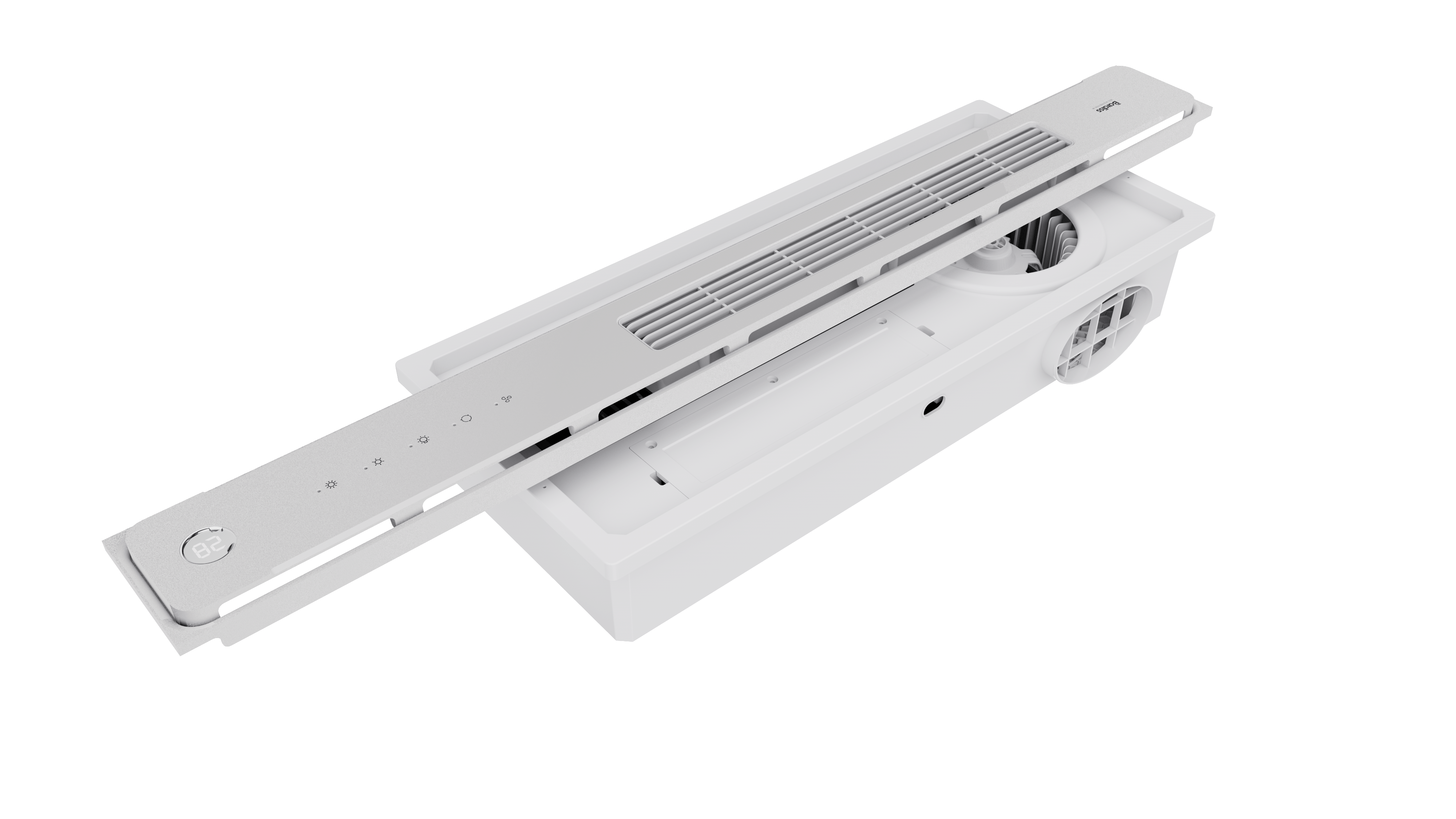 集成吊頂100系列(新渠道專供)BDS-QX·1090-FHA-D （100*900  風暖+換氣+吹風）效果圖